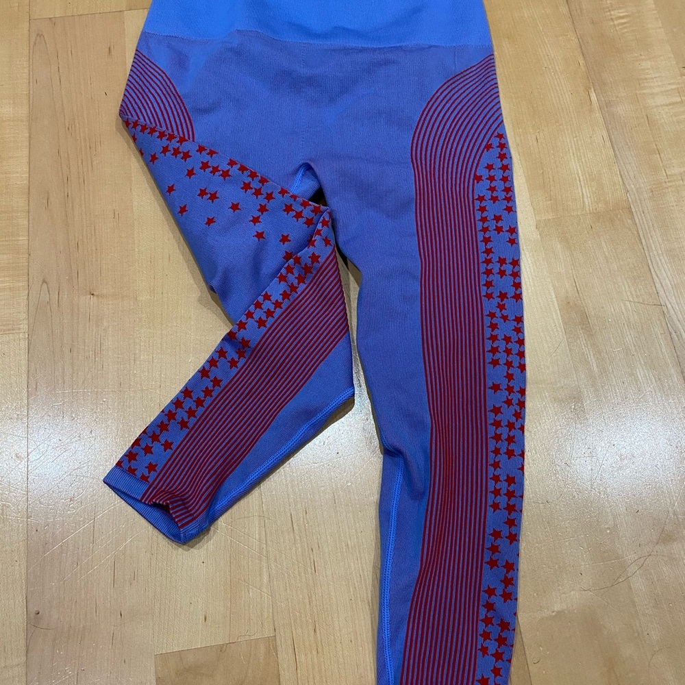 Fabletics Stars and Stripes leggings